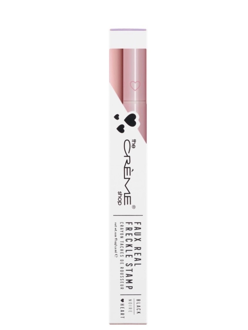 The Crème Shop Faux Real Freckle Stamp Black Heart